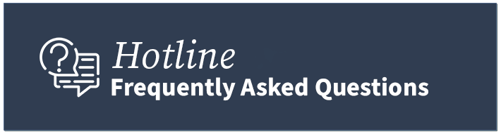 Hotline FAQS